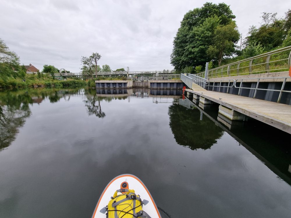 SUP Commute - Stranmillis Lock