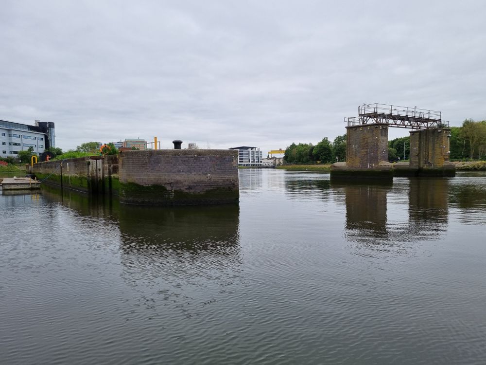 SUP Commute - McConnell Gantry & Lock