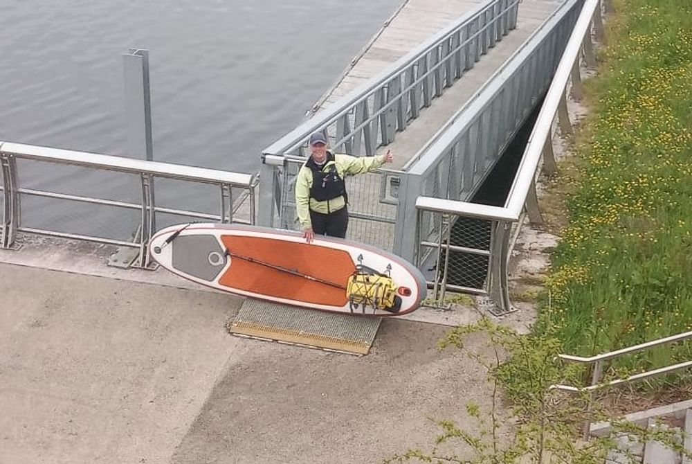 SUP Commute - Stranmillis Lock