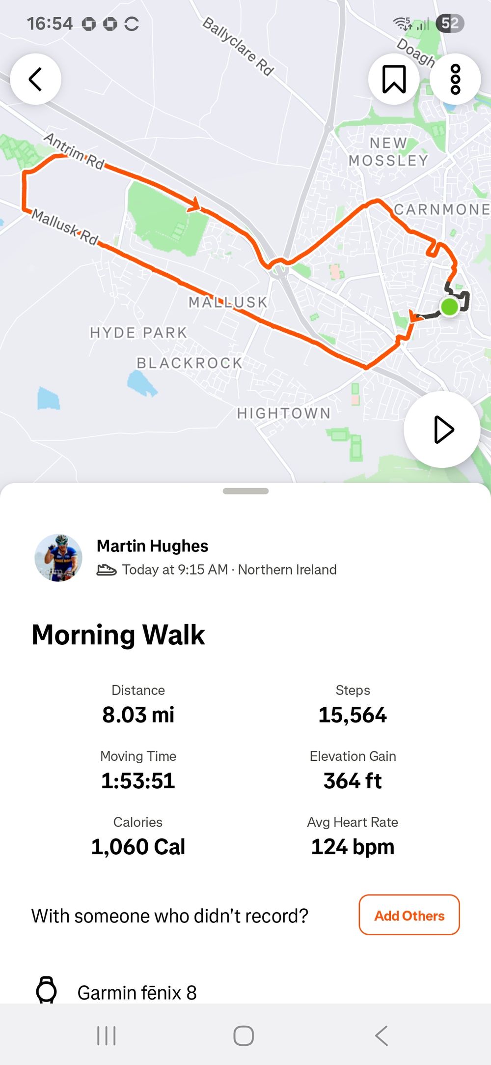 Monday walk