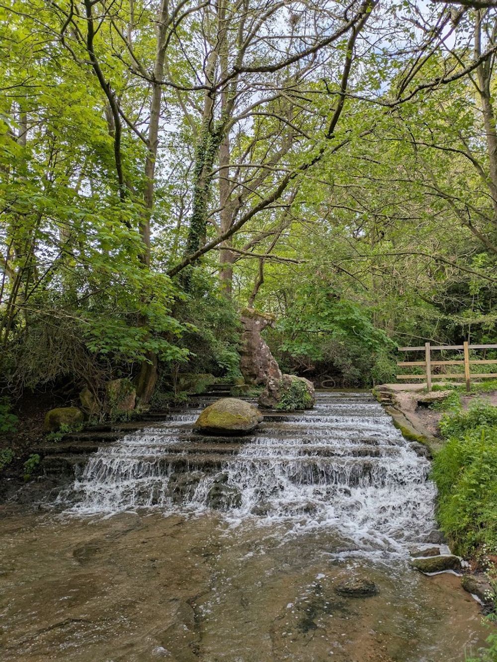 River Leen Waterfall