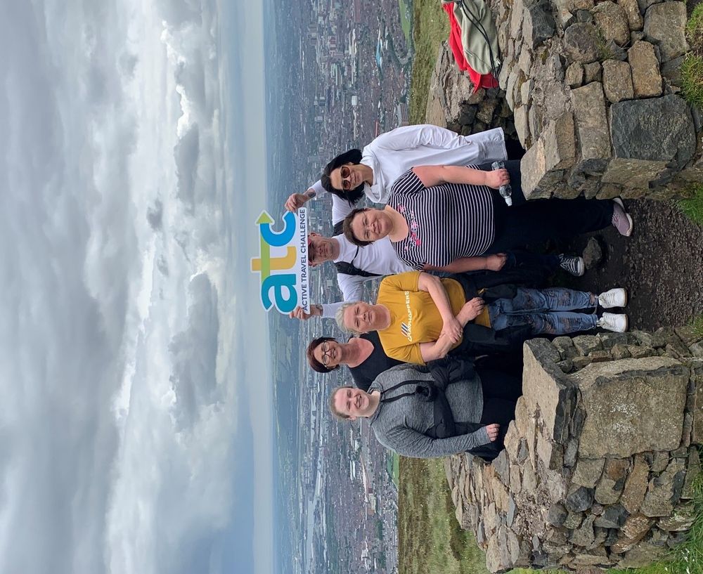 ATC make a change team walk Black Mountain