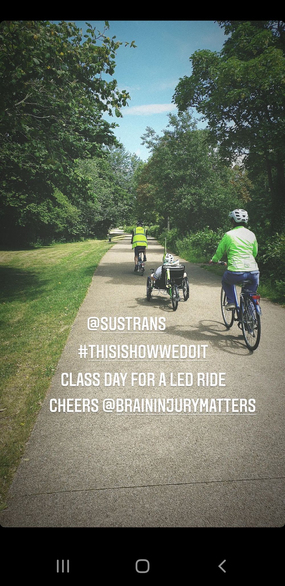 Pedal Power Led Ride!