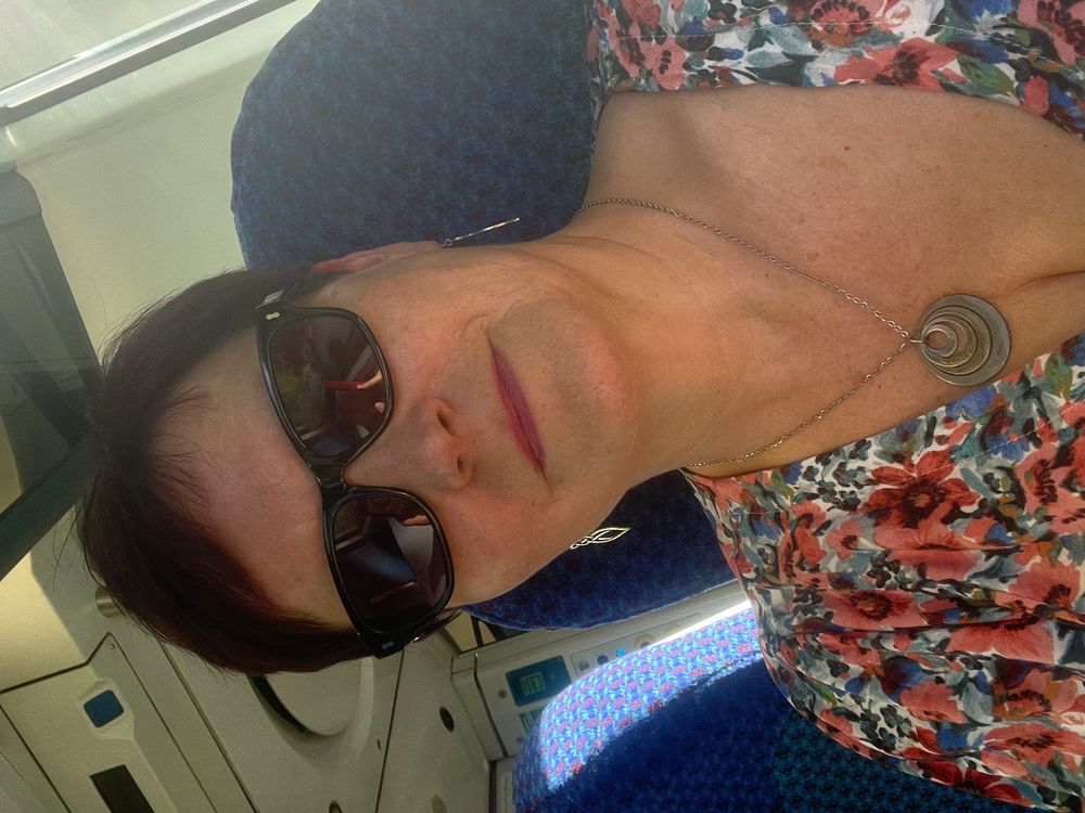 On the train