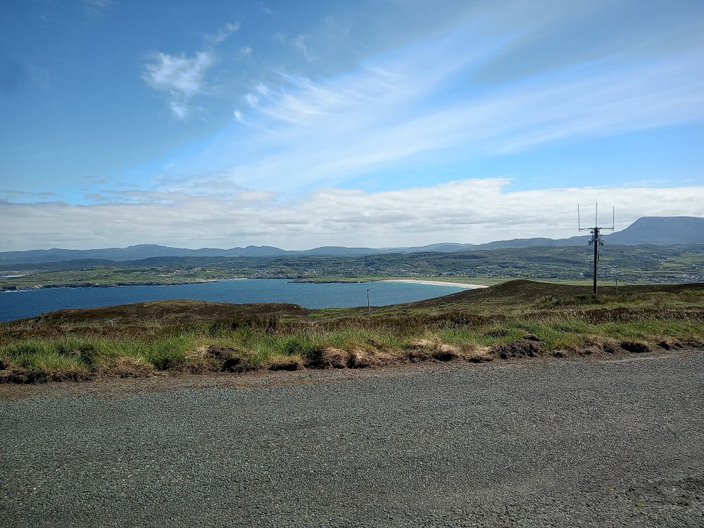 View taken from car at Horn Head, Dunfanaghy