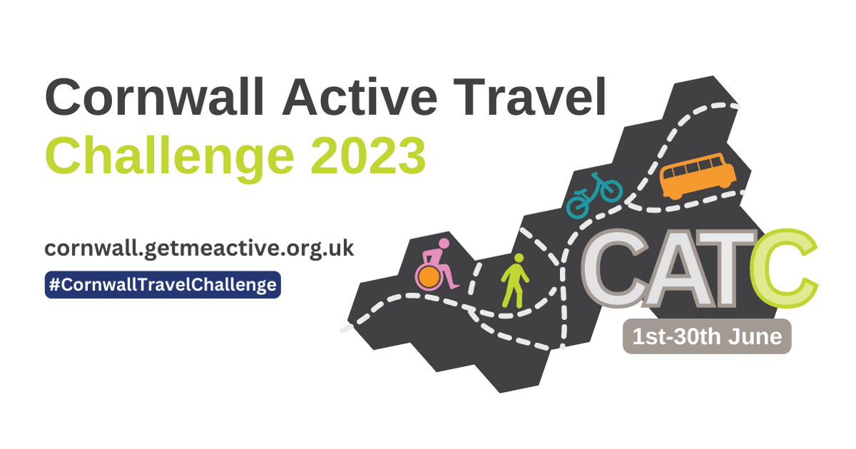 cornwall active travel challenge 2023